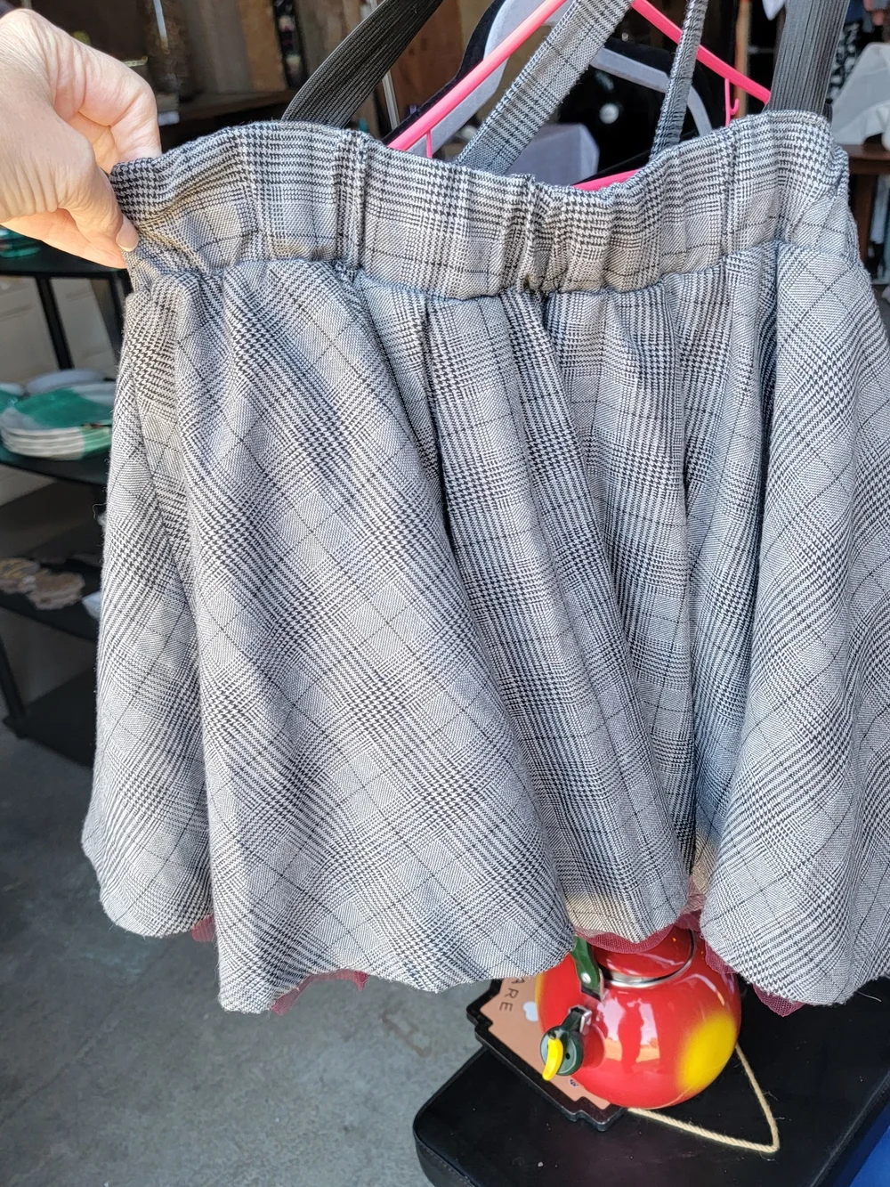 Weissman plaid skirt